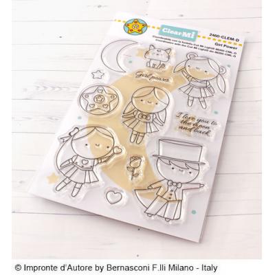 Impronte d’Autore Clear Stamps - Girl Power